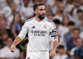 El futbolista del Reial Madrid, Dani Carvajal.