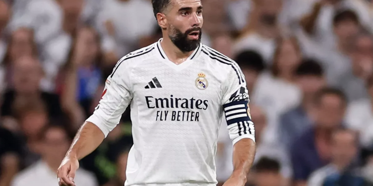 El futbolista del Reial Madrid, Dani Carvajal.