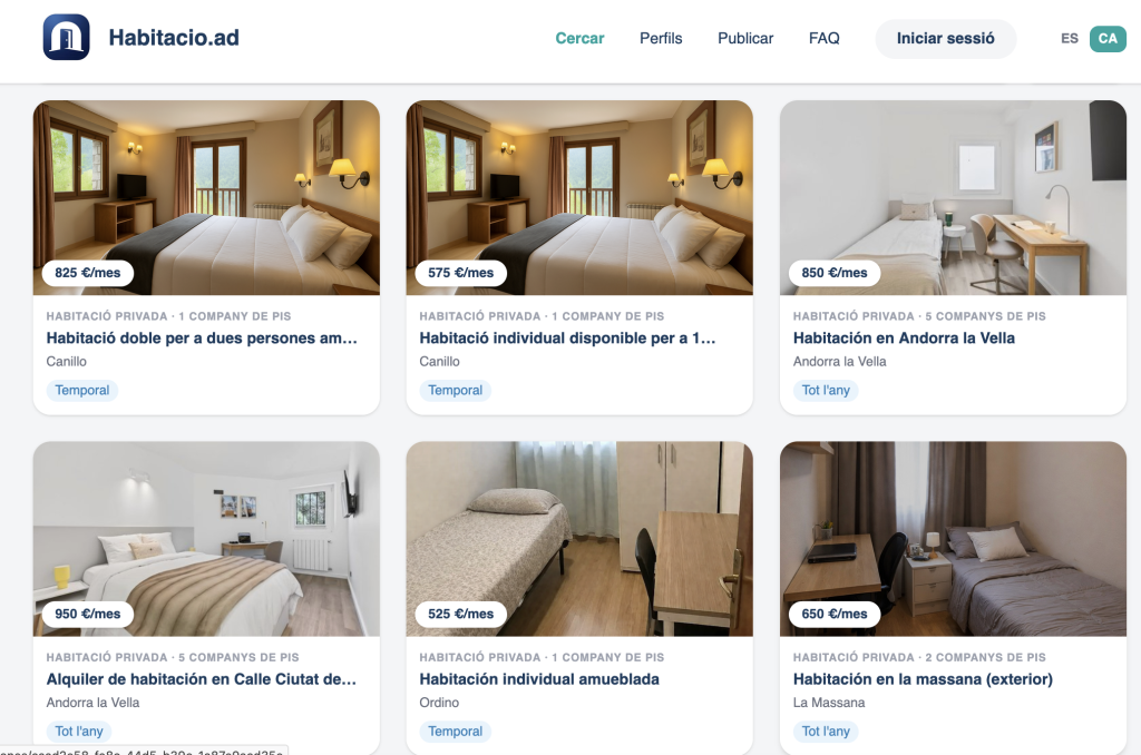 Imatge d'Habitació.ad / Habitació.ad
