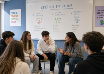 Simulació d'una classe de Créixer en Valors / IA