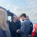 Moment de l'entrega a les autoritats andorranes / Policia