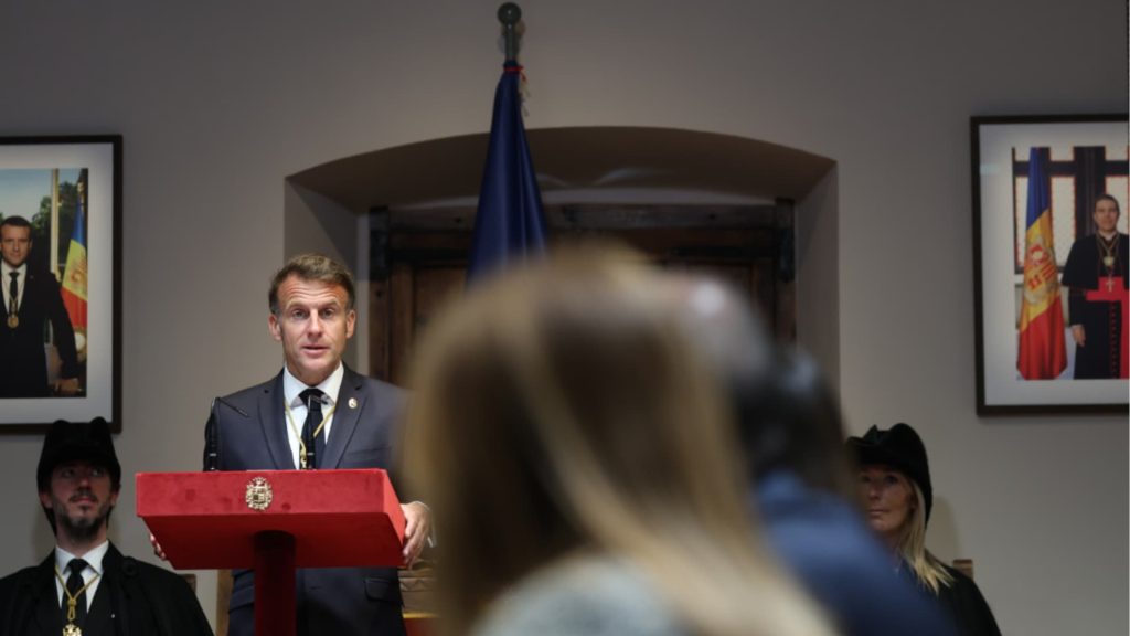 Macron i l'habitatge a la Casa de la Vall: crida institucional contra un "mercat desbocat"