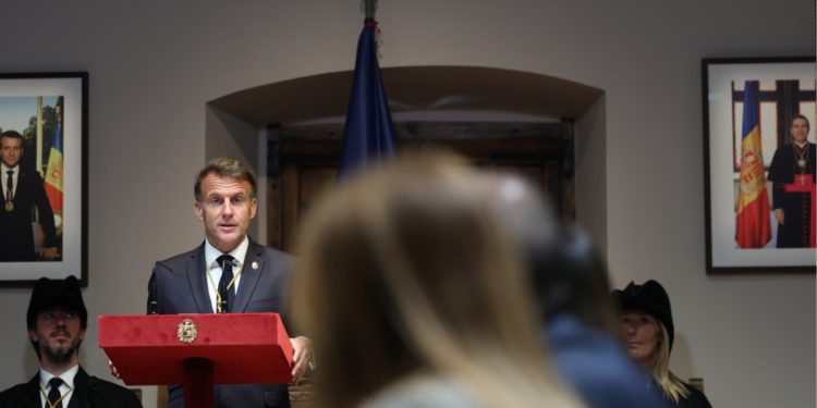 Macron i l'habitatge a la Casa de la Vall: crida institucional contra un "mercat desbocat"
