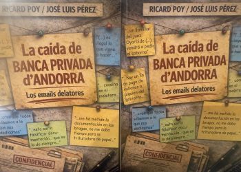 Imatge de la portada del llibre amb algunes frases d'emails / JLP