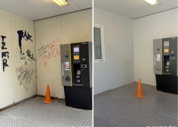 Actes incívics a Andorra la Vella. Foto: Comú d'Andorra la Vella