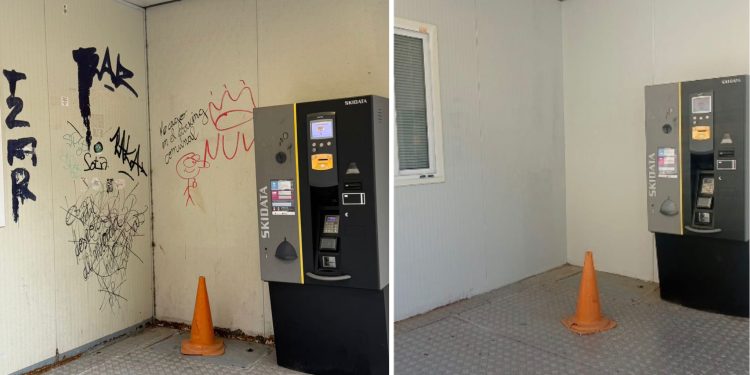 Actes incívics a Andorra la Vella. Foto: Comú d'Andorra la Vella