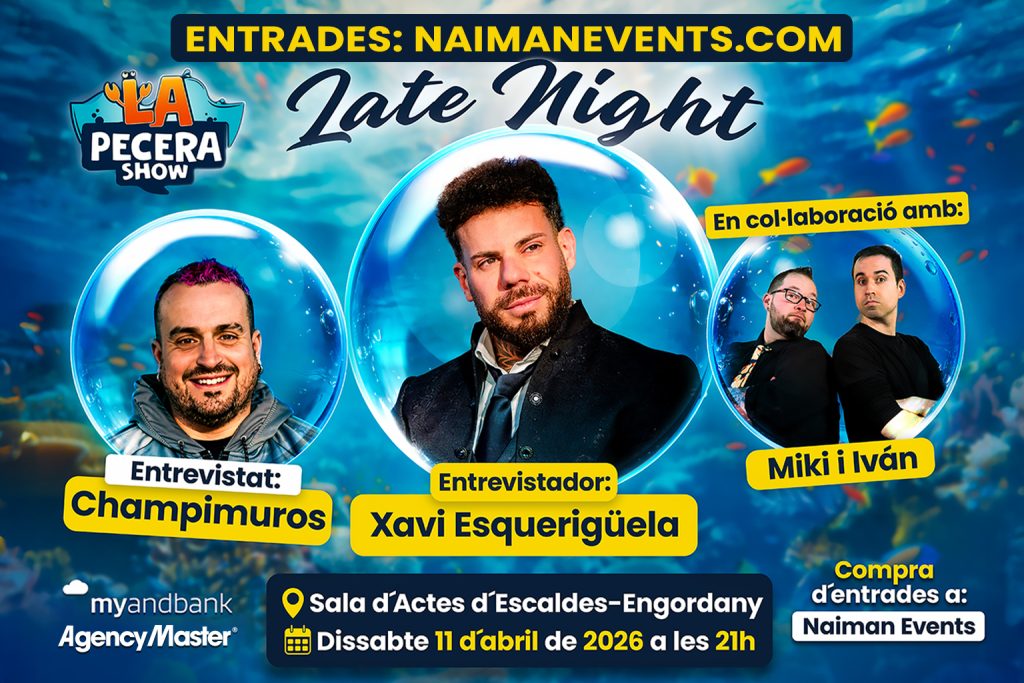 El cartell de l'esdeveniment. Foto: Naiman Events