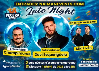El cartell de l'esdeveniment. Foto: Naiman Events