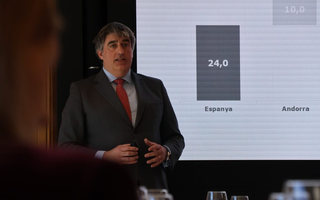 El CEO d'Andbank, Carlos Aso