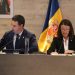 Els cònsols d'Ordino, Eduard Betriu i Maria del Mar Coma (Foto: M. R. ).