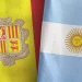 Les banderes d'Andorra i Argentina / Arxiu