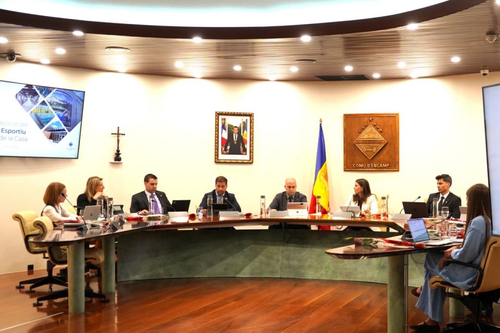 Sessió de consell d'Encamp