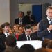Emmanuel Macron, al Lycée Comte de Foix