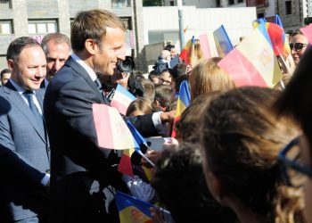 El Copríncep Emmanuel Macron