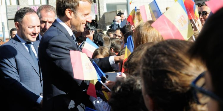 El Copríncep Emmanuel Macron
