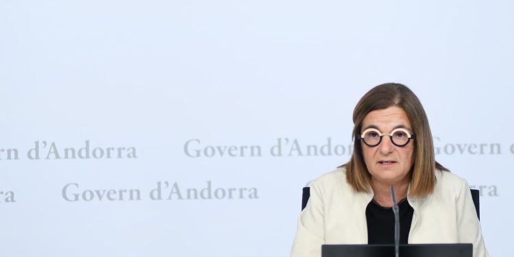 La ministra d’Afers Socials Trini Marín
