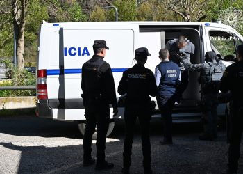 Extradició de la policia. Foto: Policia d'Andorra