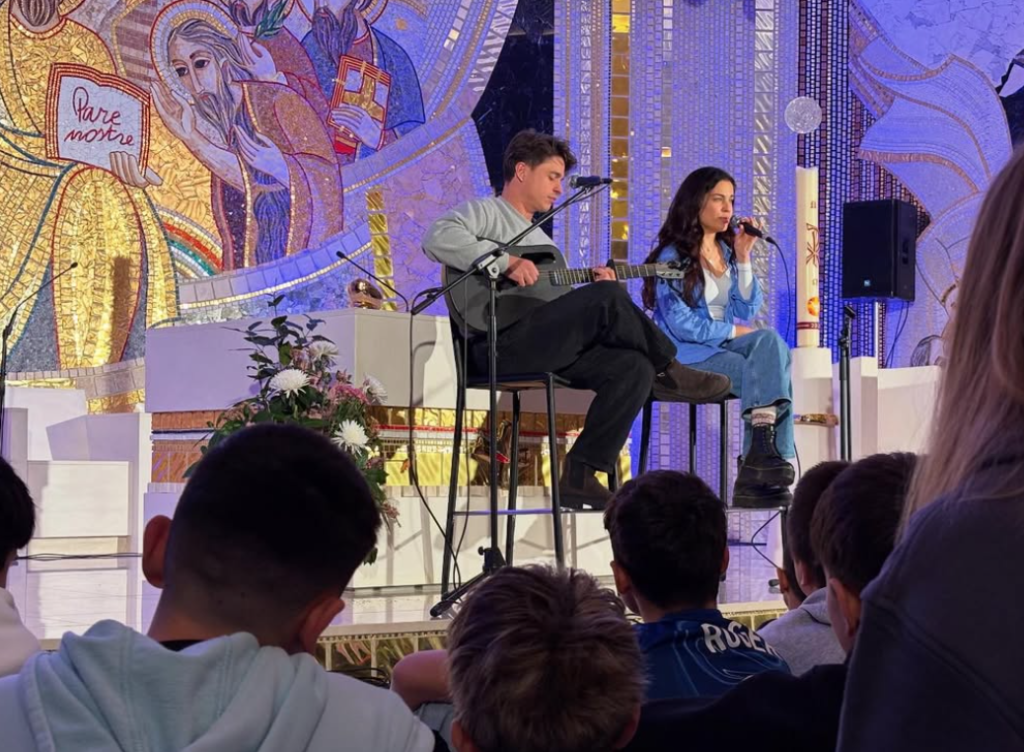 Concert de Mariona Escoda i Cesc Sansalvado durant l’edició passada del Canòlich Music. Foto: Instagram @canolich.music