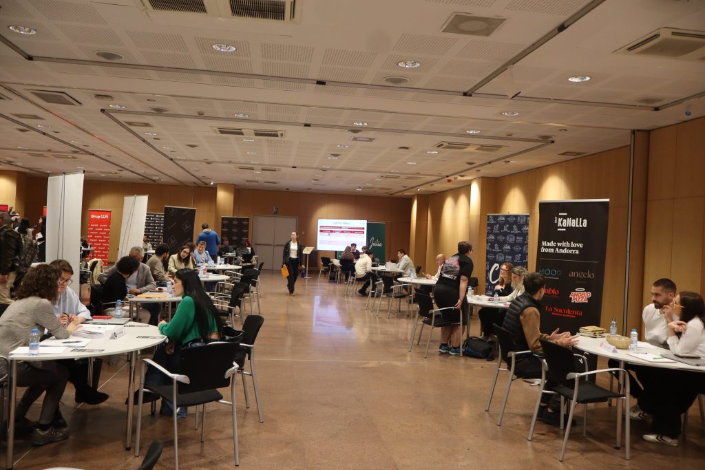 Participants a la Trobada Laboral al Centre de Congressos d'Andorra la Vella. Foto: M. R. (ANA)