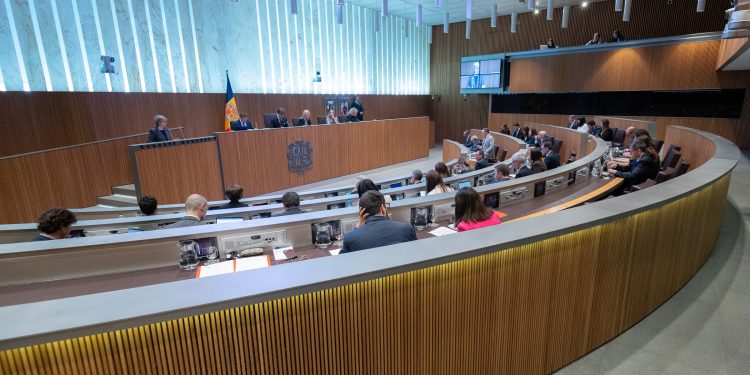La darrera sessió del Consell General. Foto: Consell General