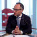 El cap de Govern, Xavier Espot, durant l'entrevista al mitjà Canarias7.