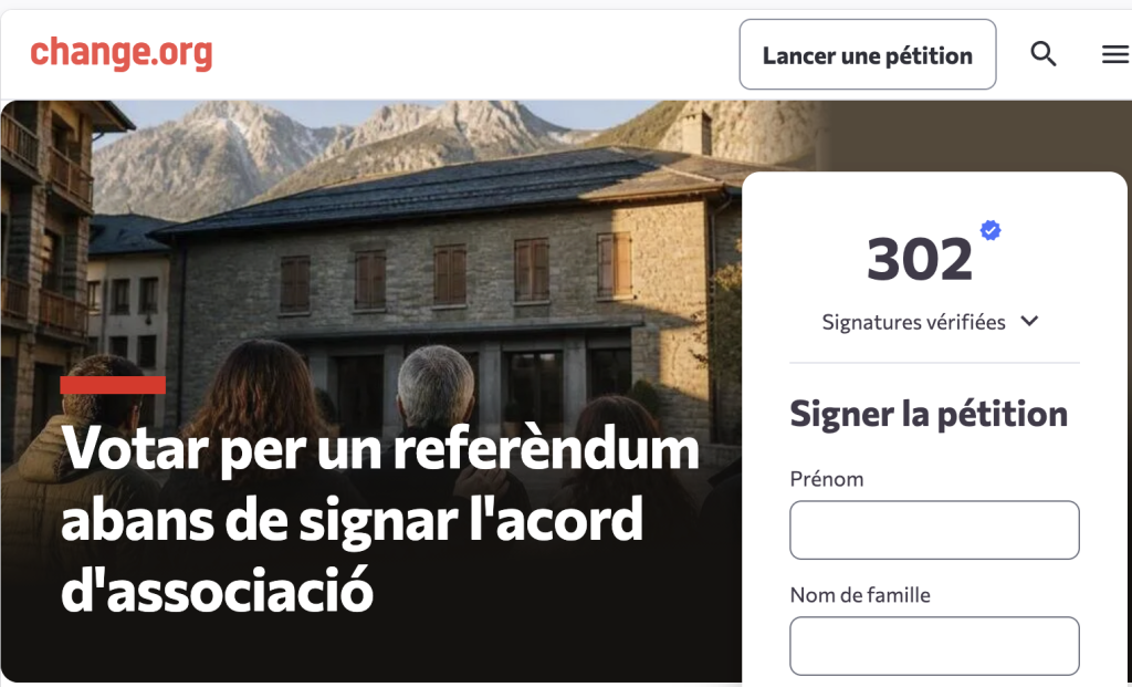 Se superen ja les 300 firmes / Change.org
