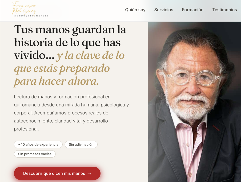 Francisco Rodríguez de Mundo Quiromancia / MQ