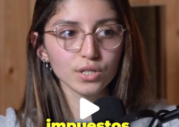 Un moment del podcast.