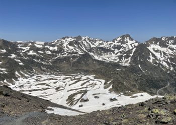 Estat actual de la neu a la Coma d'Arcalís. Foto: Servei Meteorològic