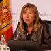 La ministra de Presidència, Economia, Treball i Habitatge, Conxita Marsol, en roda de premsa.