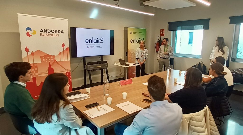 Presentació 2a edició Enlaira. Foto: Creand Crèdit Andorrà