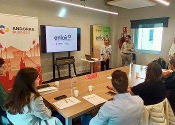 Presentació 2a edició Enlaira. Foto: Creand Crèdit Andorrà
