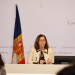 Ester Cervós, secretària d’Estat d’Afers Socials, durant la presentació.