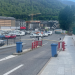 La barrera ja restaurada.