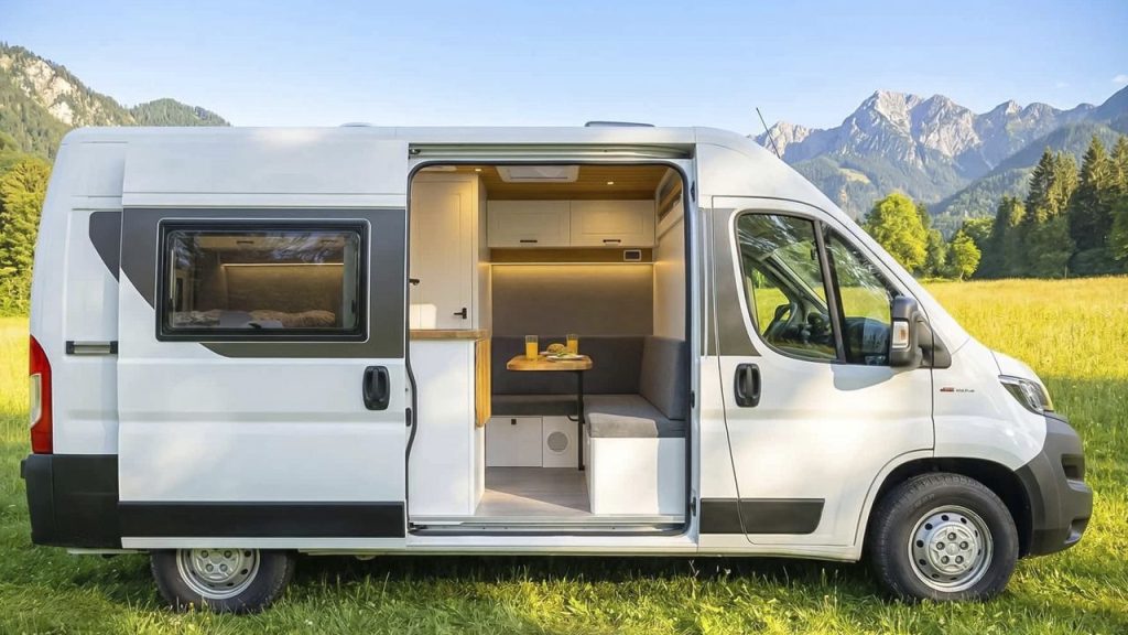 Una furgoneta camper. Foto: Google