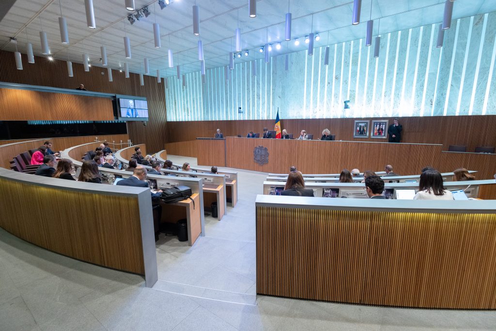 La sessió de Consell General d'aquest dijous. Foto: Consell General