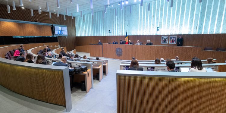 La sessió de Consell General d'aquest dijous. Foto: Consell General