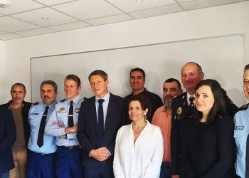 Autoritats franceses i andorranes que han pres part en l'operatiu / L'I