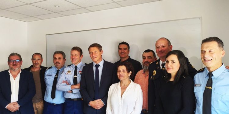 Autoritats franceses i andorranes que han pres part en l'operatiu / L'I