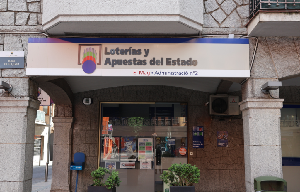 El local on s'ha repartit el premi.