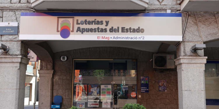 El local on s'ha repartit el premi.