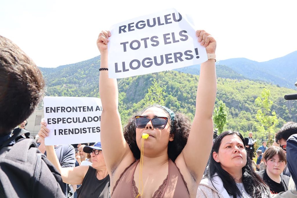 Manifestació protesta
