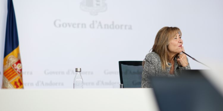 La ministra de Presidència, Economia, Treball i Habitatge, Conxita Marsol. Foto: SFG
