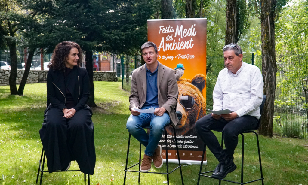 Un moment de la presentació de la Festa del Medi Ambient.