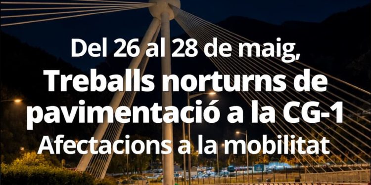 Pavimentació a la CG1