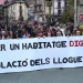 Protesta del sindicat de llogaters contra la nova llei de l'habitatge / Arxiu