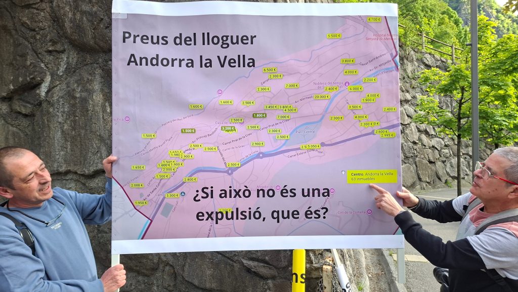 Manifestació sindicat habitatge