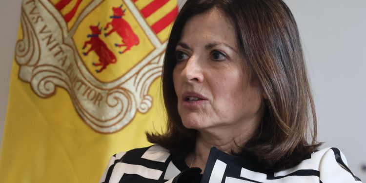 La ministra Imma Tor