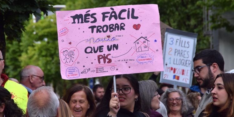 La manifestació del 16M (Foto: R. S.).