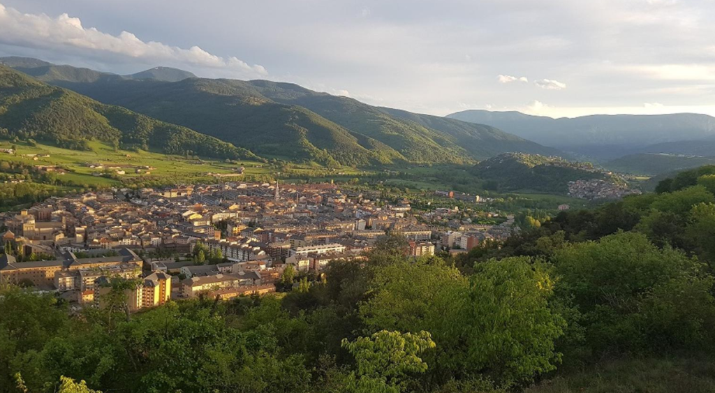 Vista de la Seu d'Urgell.